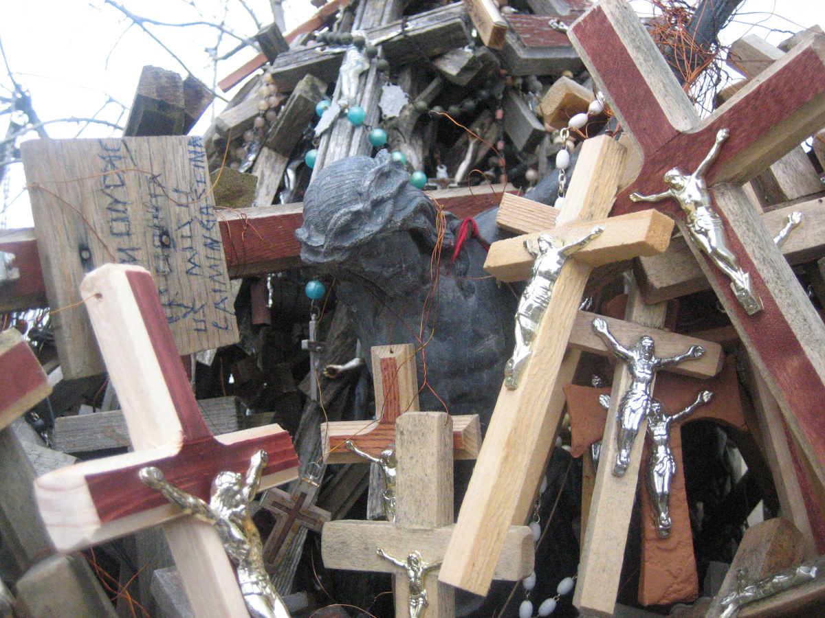 Maxwell Fazio's "Hill of Crosses III"