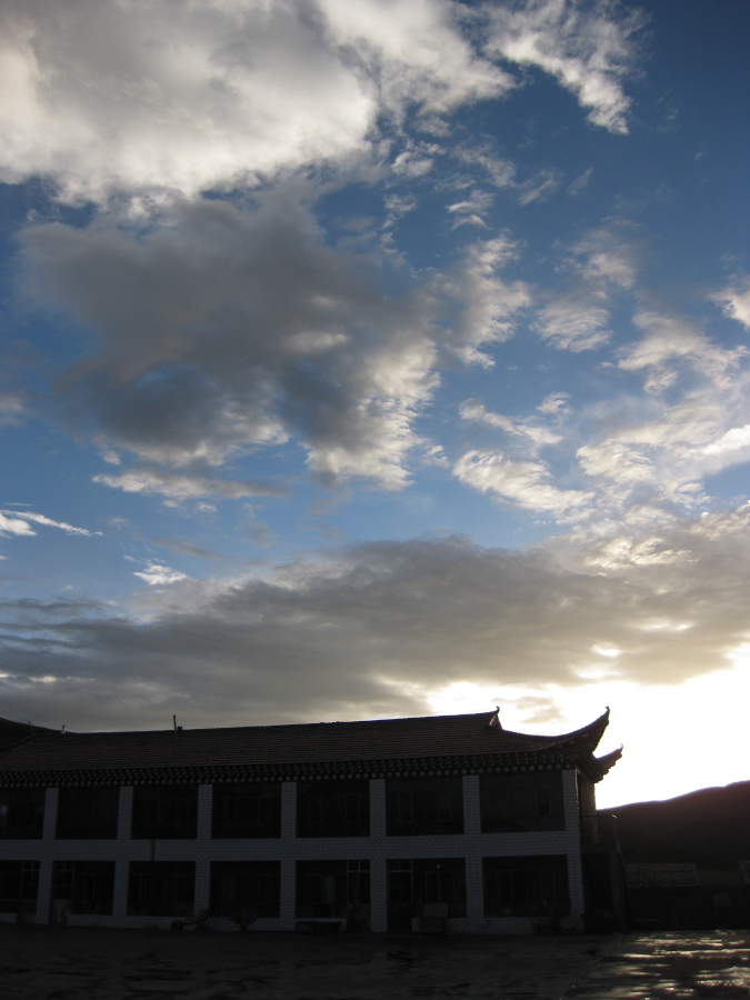 Maxwell Fazio's "Sunset Over Sengdruk Taktse"