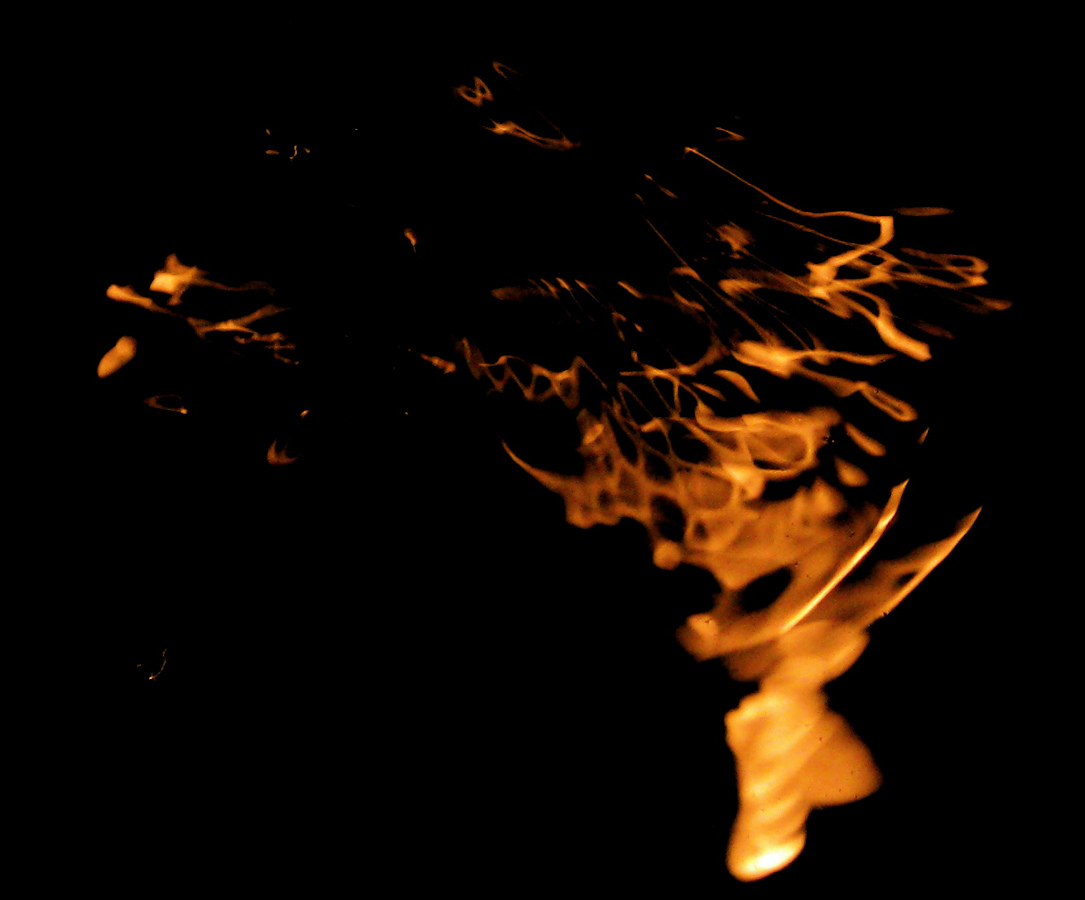 Maxwell Fazio's "Water Reflecting Candlelight I"