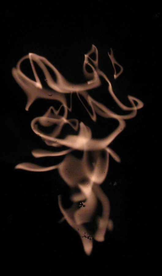 Maxwell Fazio's "Water Reflecting Candlelight III"