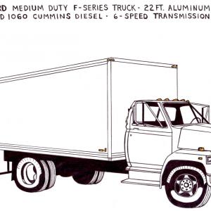 James Bennett's "White Box Truck"