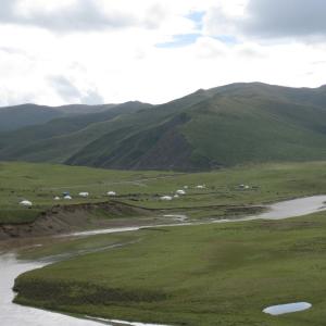 Maxwell Fazio's "Machu River II"