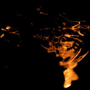 Maxwell Fazio's "Water Reflecting Candlelight I"